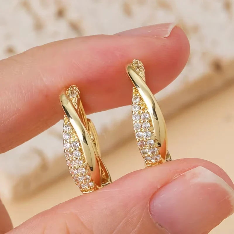 Ana - Pendientes de estilo coreano