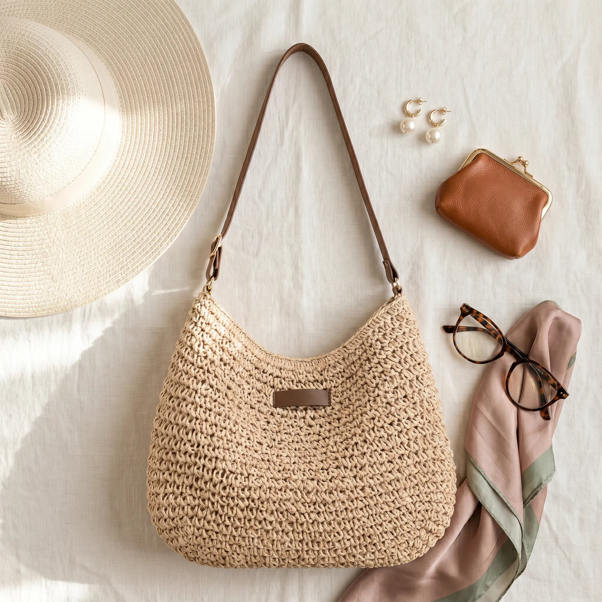CARMEN - ELEGANTE BOLSO TEJIDO