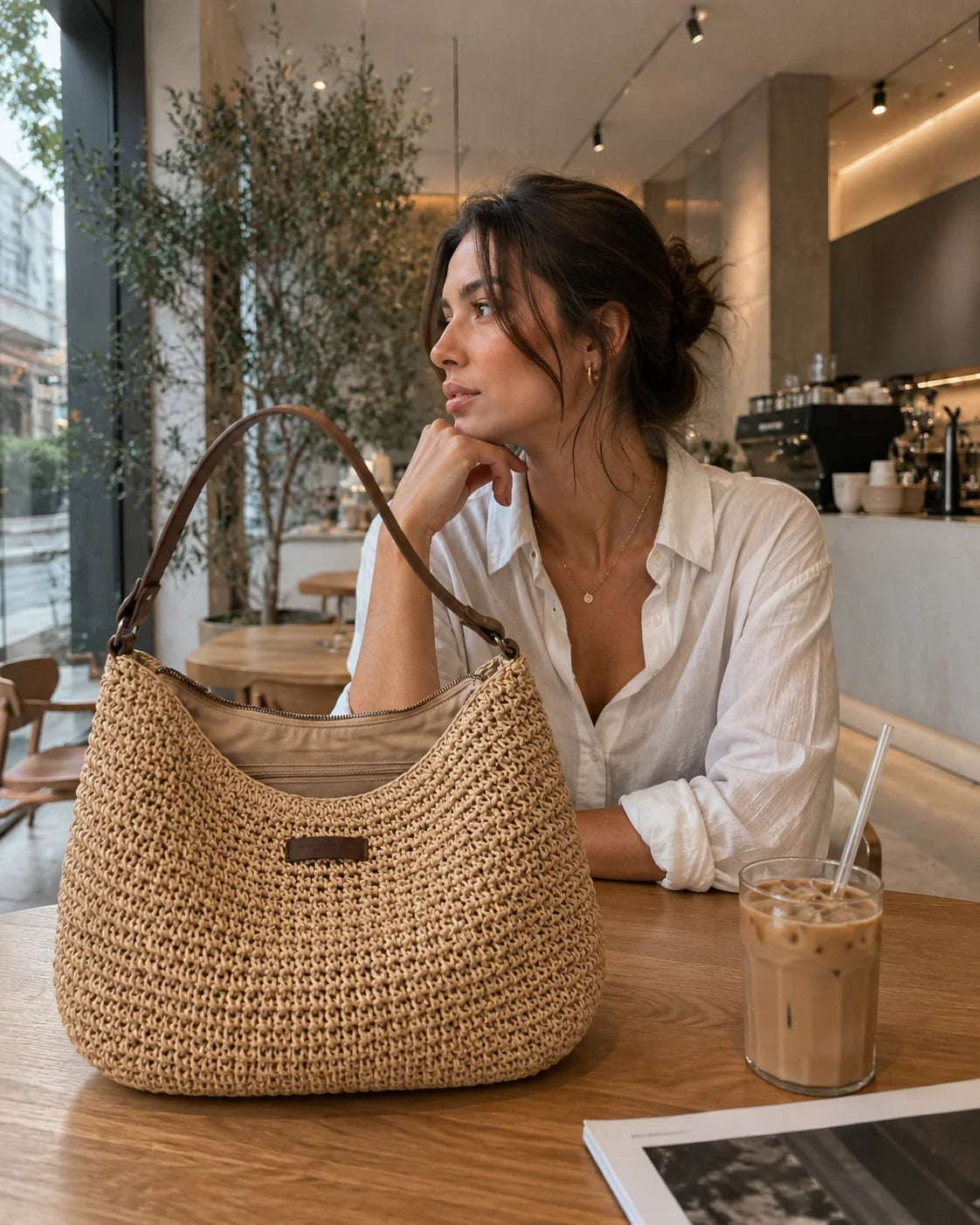 CARMEN - ELEGANTE BOLSO TEJIDO