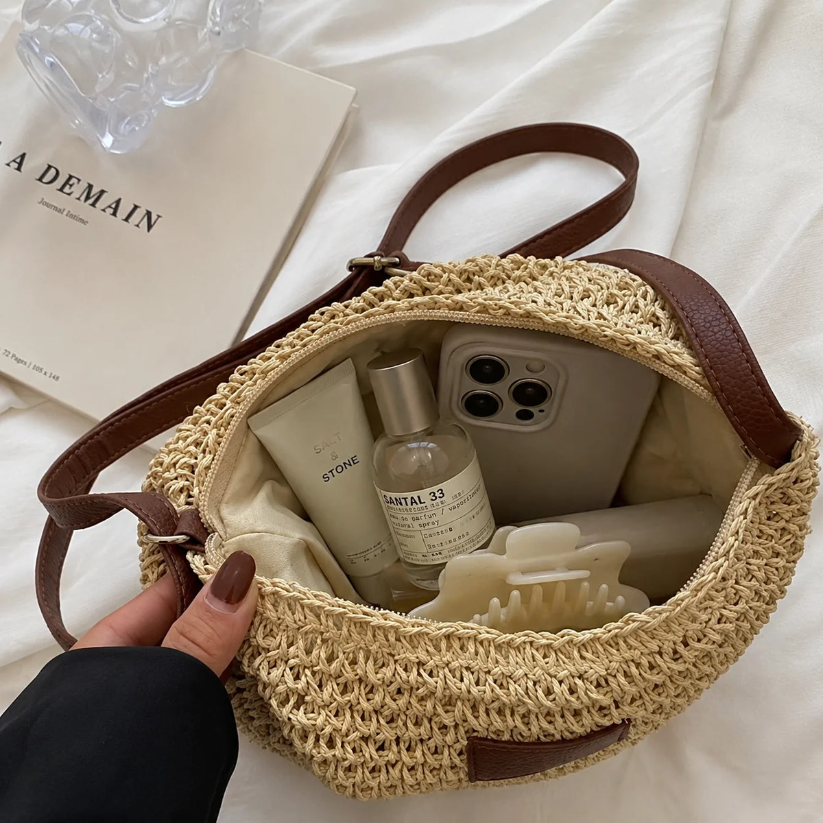CARMEN - ELEGANTE BOLSO TEJIDO