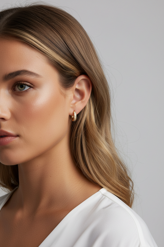 Ana - Pendientes de estilo coreano