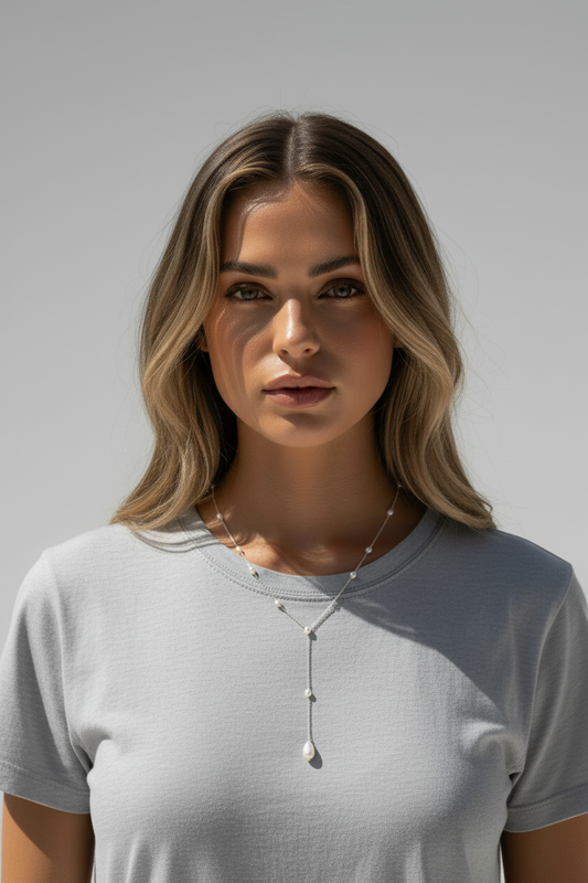 Blanca - Collar vintage con perlas