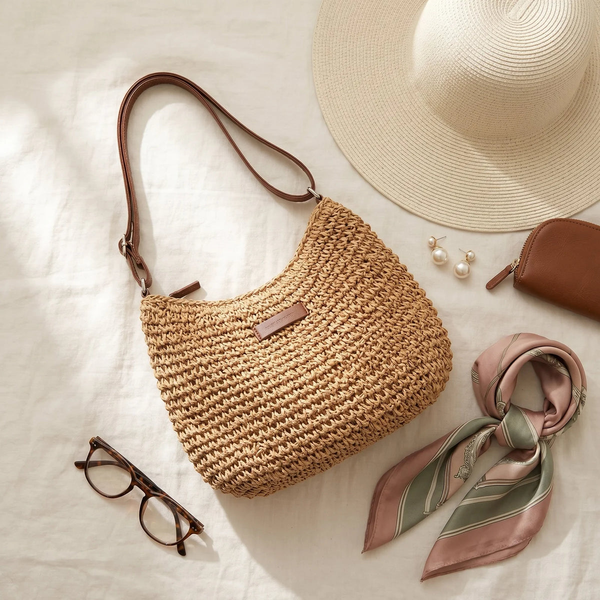 CARMEN - ELEGANTE BOLSO TEJIDO