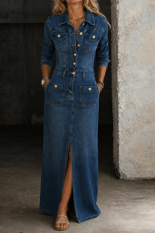 Leila - Chaqueta vaquera clásica y cómoda