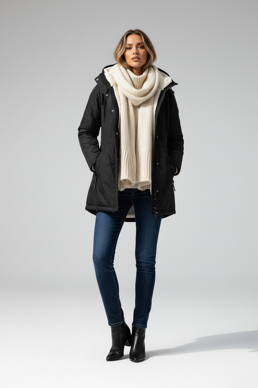 Sofia - Chaqueta de invierno impermeable con capucha