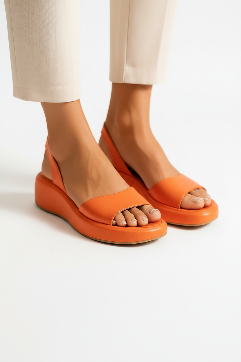 Valeria - Sandalias minimalistas con puntera abierta