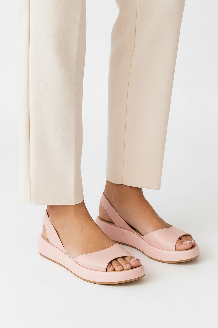 Valeria - Sandalias minimalistas con puntera abierta